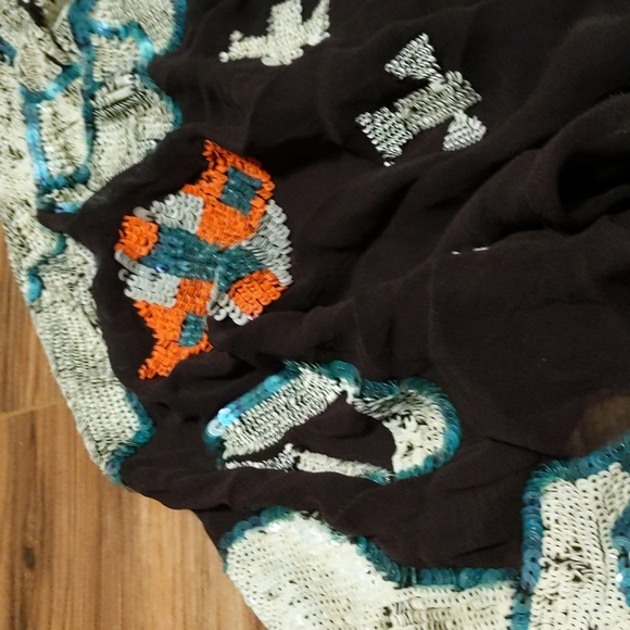 All Saints Sequined Aztec Chariot Dress - Picture 7 of 8